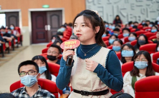 现场师生互动